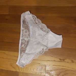 White laced panty- NWOT